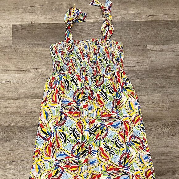 DD77 Ladies Summer Jumpsuit | NEW | Multi-Colour | US  8 & 10 | - Picture 1 of 7